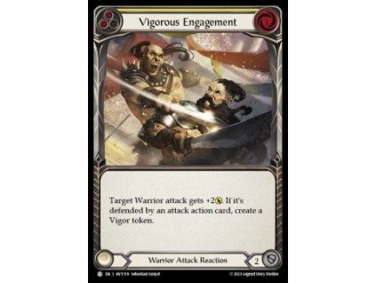 Vigorous Engagement (Yellow) (Rainbow Foil)