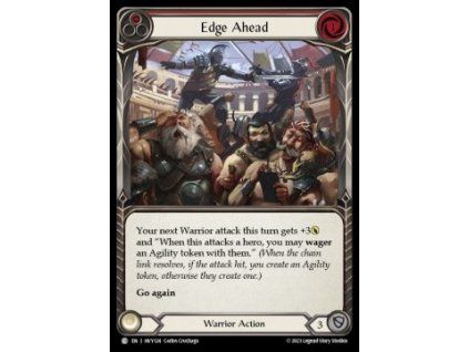 Edge Ahead (Red) (Regular)