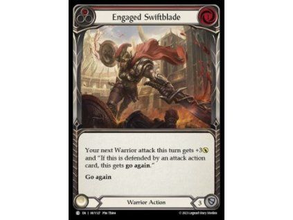 Engaged Swiftblade (Red) (Rainbow Foil)