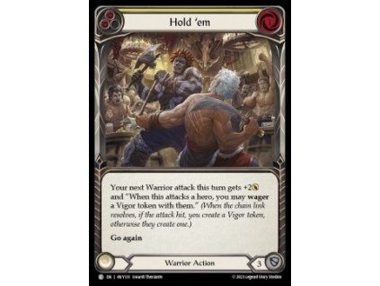 Hold 'em (Yelllow) (Rainbow Foil)