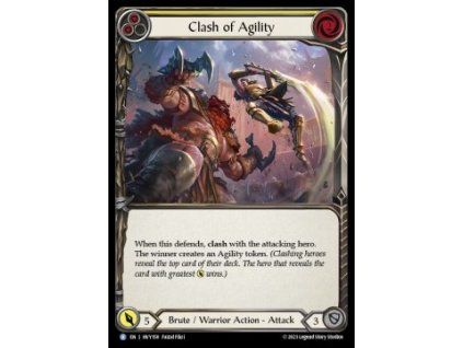 Clash of Agility (Yellow) (Regular)