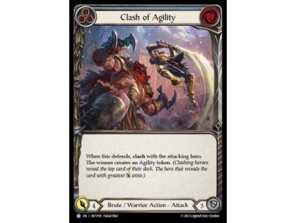 Clash of Agility (Blue) (Regular)