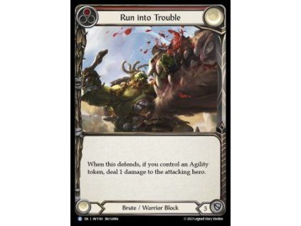 Run into Trouble (Rainbow Foil)