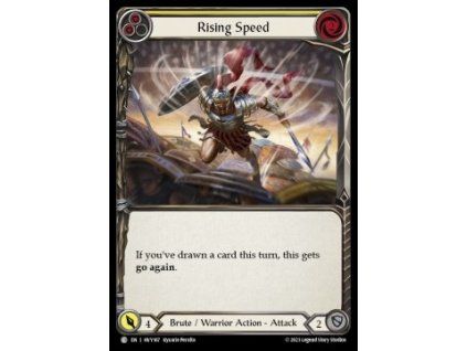 Rising Speed (Yellow) (Rainbow Foil)