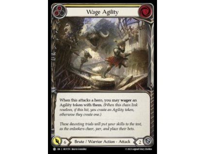 Wage Agility (Yellow) (Rainbow Foil)