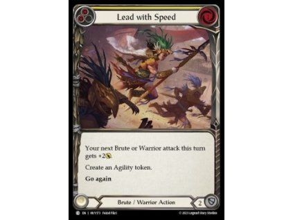 Lead with Speed (Yellow) (Regular)