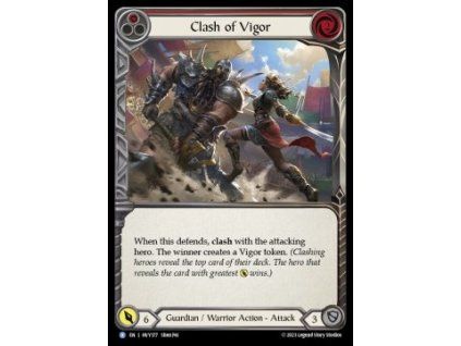 Clash of Vigor (Red) (Regular)