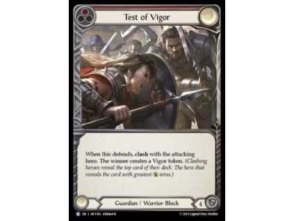 Test of Vigor (Regular)