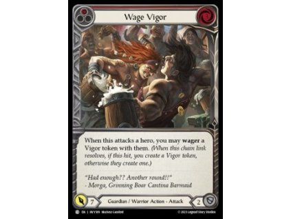 Wage Vigor (Red) (Regular)