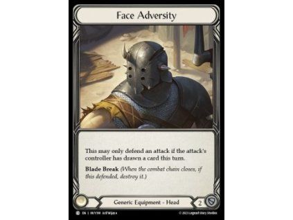 Face Adversity (Regular)