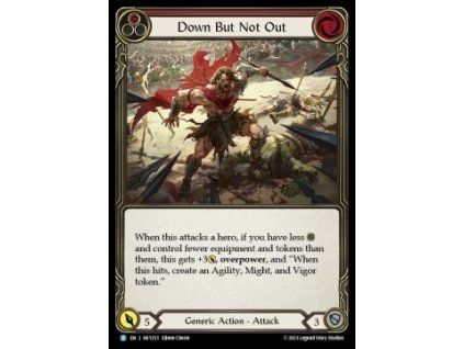 Down But Not Out (Red) (Regular)