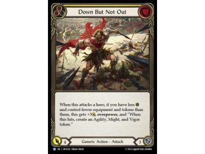 Down But Not Out (Yellow) (Regular)