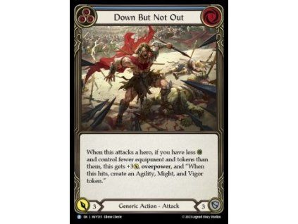 Down But Not Out (Blue) (Regular)