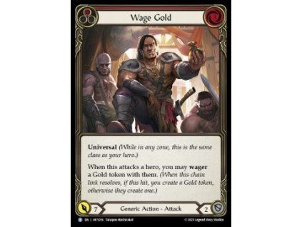 Wage Gold (Red) (Rainbow Foil)