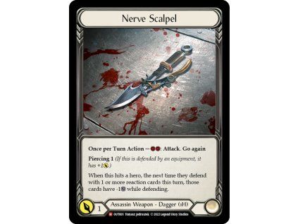 Nerve Scalpel (Rainbow Foil)