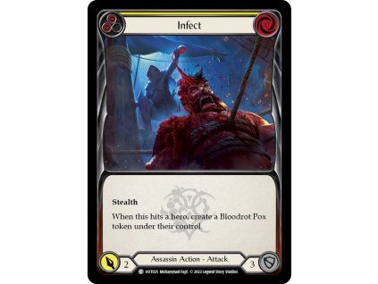 Infect (Yellow) (Rainbow Foil)