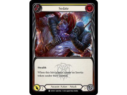 Sedate (Yellow) (Rainbow Foil)