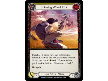 Spinning Wheel Kick (Yellow) (Regular)