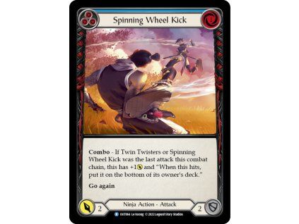 Spinning Wheel Kick (Blue) (Regular)