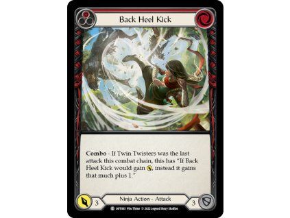 Back Heel Kick (Red) (Regular)