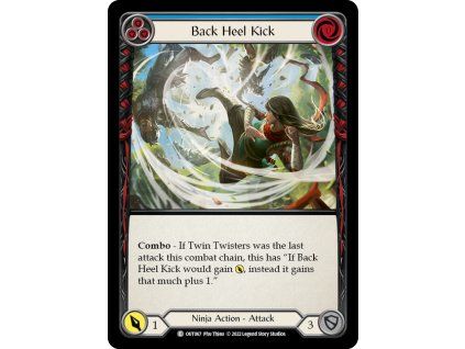 Back Heel Kick (Blue) (Regular)