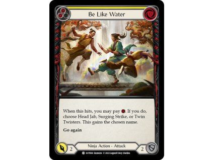 Be Like Water (Yellow) (Regular)