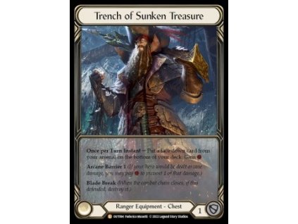 Trench of Sunken Treasure (Extended Art Cold Foil)