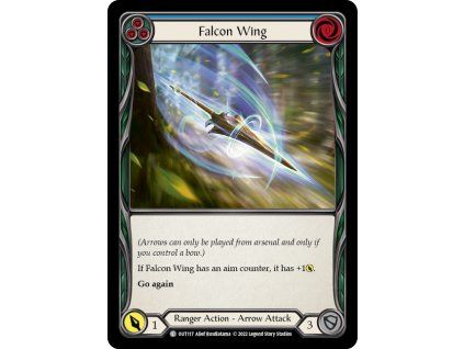 Falcon Wing (Blue) (Rainbow Foil)