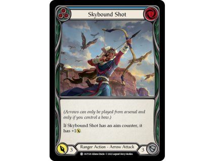 Skybound Shot (Blue) (Rainbow Foil)