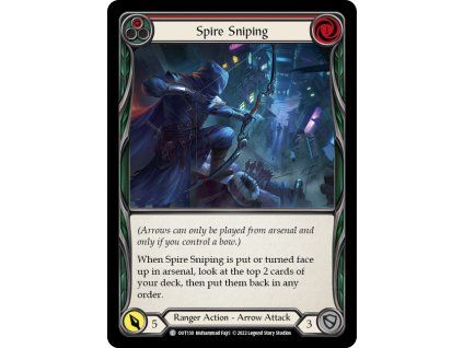 Spire Sniping (Red) (Rainbow Foil)
