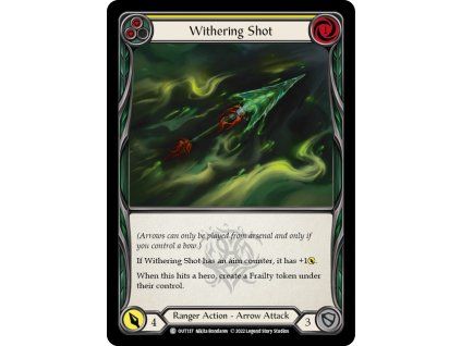 Withering Shot (Yellow) (Rainbow Foil)