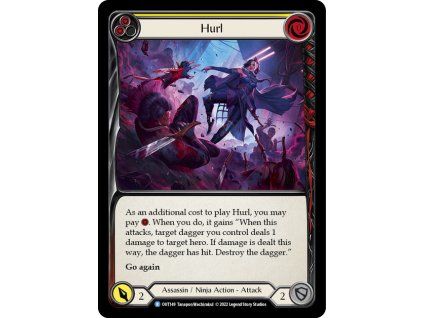 Hurl (Yellow) (Rainbow Foil)