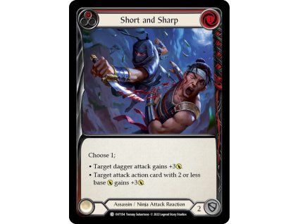 Short and Sharp (Red) (Regular)