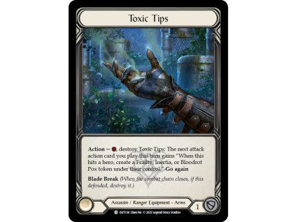 Toxic Tips (Rainbow Foil)
