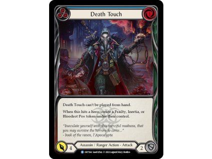 Death Touch (Blue) (Rainbow Foil)