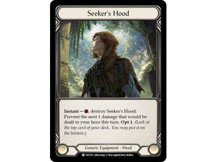 Seeker's Hood (Cold Foil)