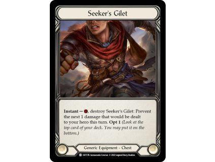 Seeker's Gilet (Rainbow Foil)