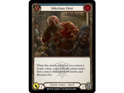 Infectious Host (Blue) (Rainbow Foil)