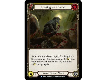 Looking for a Scrap (Yellow) (Regular)