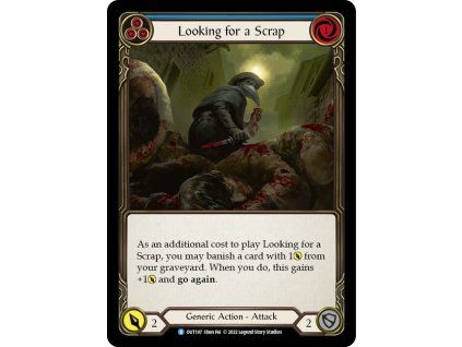 Looking for a Scrap (Blue) (Regular)