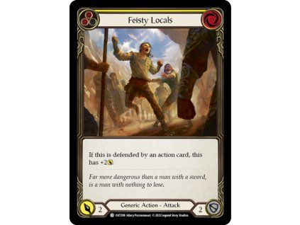 Feisty Locals (Yellow) (Regular)
