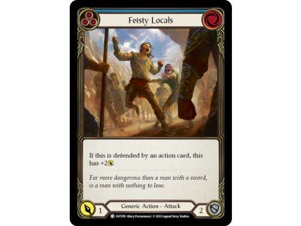 Feisty Locals (Blue) (Regular)