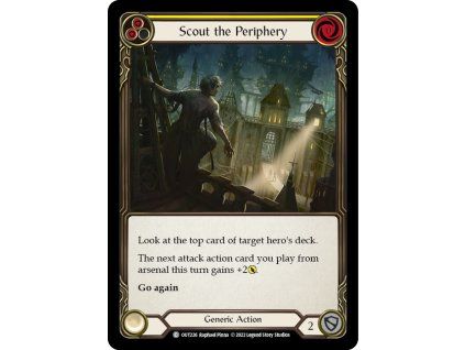 Scout the Periphery (Yellow) (Regular)