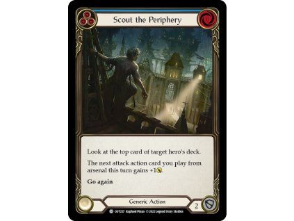 Scout the Periphery (Blue) (Regular)