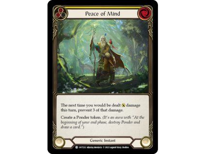 Peace of Mind (Yellow) (Regular)