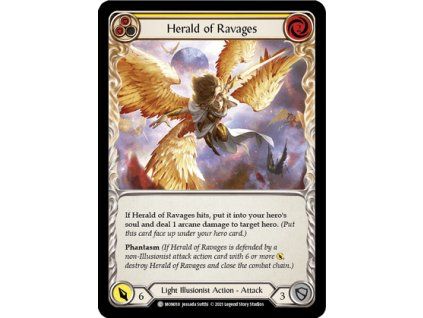 Herald of Ravages (Yellow) (Regular)