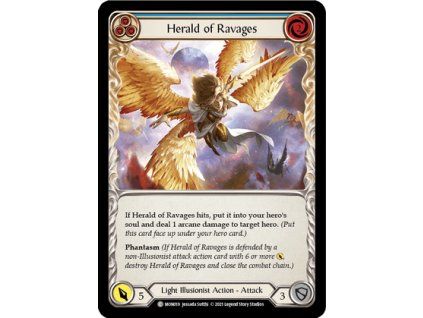 Herald of Ravages (Blue) (Regular)