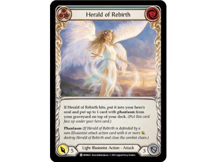 Herald of Rebirth (Blue) (Regular)