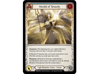 Herald of Tenacity (Blue) (Regular)