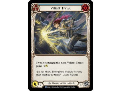 Valiant Thrust (Blue) (Regular)